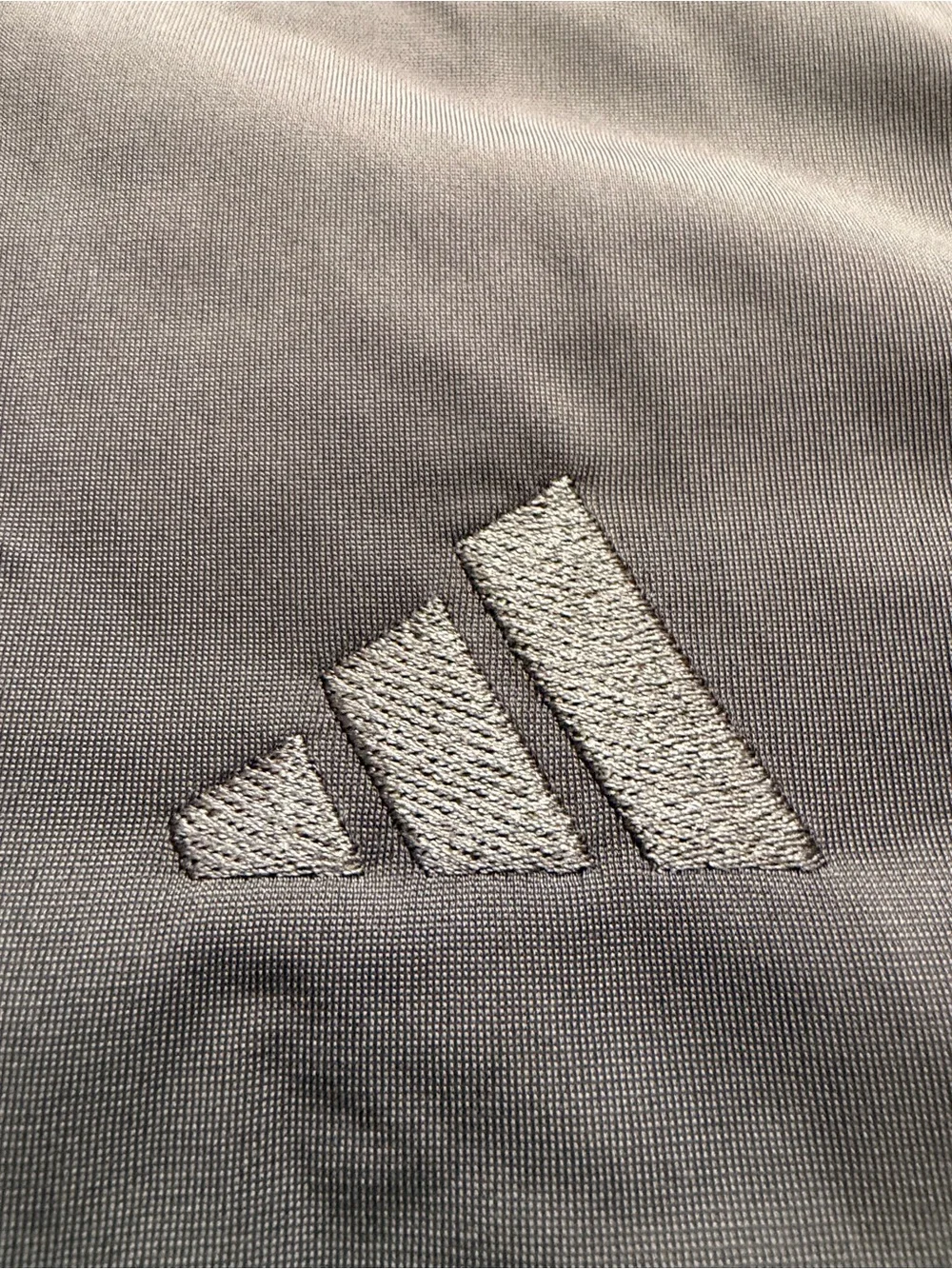 Adidas Mens Medium Gray Full Zip Track Jacket Performance Athletic Brand New